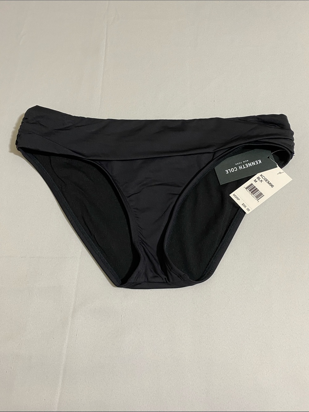 KENNETH COLE Banded Hipster Bikini Bottom Size M